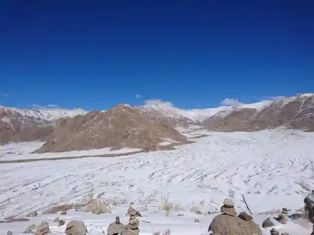 Ladakh in winter